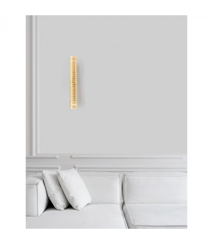 Aurelia II Wall Lamp Gold Metal Crystal LED 19W 1707Lm 3500K-2