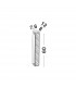 Aurelia Wall Lamp Chrome Metal Crystal LED 19W 1428Lm 3500K-3