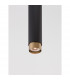 Pogno 5.9cm Long Slim Pendant Ceiling Light Sandy Black Gold Aluminium LED GU10 1x10W-6