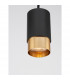 Pogno 5.9cm Slim Pendant Ceiling Light Sandy Black Gold Aluminium LED GU10 1x10W-5