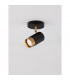 Pogno Single Spotlight Sandy black Gold Aluminium LED GU10 1x10W-4