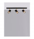 Pogno 3 Light Ceiling Spotlight Bar Sandy black Gold Aluminium LED GU10 3x10W-3