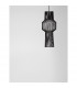 Bredo 21cm Wire Frame Pendant Ceiling Light Black Aluminium Black Fabric Wire Base LED E27-5