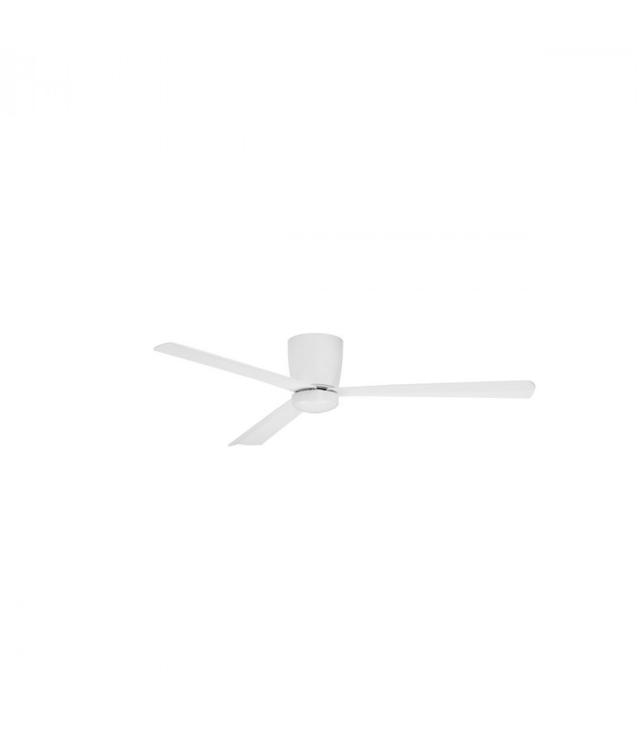 Dell Ceiling Fan Aluminium Matt White 3ABS Wood Blades-3