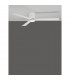 Dell Ceiling Fan Aluminium Matt White 3ABS Wood Blades-7