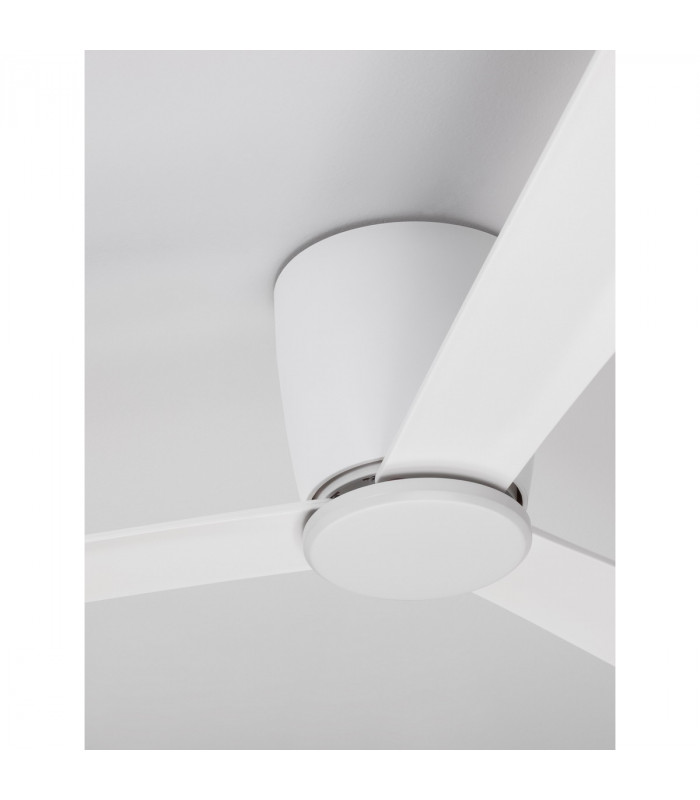 Dell Ceiling Fan Aluminium Matt White 3ABS Wood Blades-11