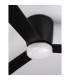 Dell Ceiling Fan Aluminium Matt Black 3ABS Wood Blades-8