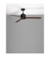 Axel Ceiling Fan Black Aluminium Black Walnut Plywood-3
