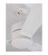 Axel Ceiling Fan White Aluminium White Oak Plywood-4