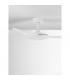 Blaire Ceiling Fan Aluminium Matt White Glass 3ABS White Blades-2