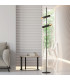 Cylinder 2 Light Floor Lamp Black & Gold-2