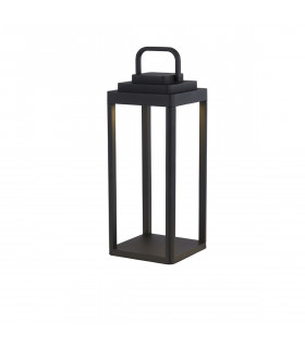 Portobello Portable Table Lamp Black Metal IP54-1