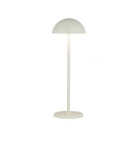 Portabello Portable Outdoor Table Lamp Matt White IP54-1