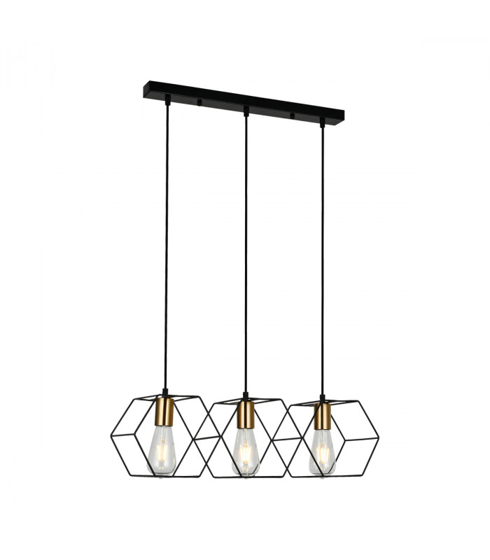 Aina Modern 3 Light Bar Pendant Ceiling Light E27-1