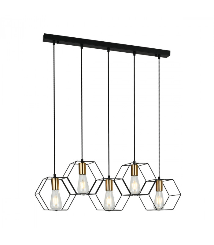 Aina Modern 5 Light Bar Pendant Ceiling Light E27-1