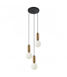 Aldeva Modern 3 Light Cluster Pendant Ceiling Light E27-1