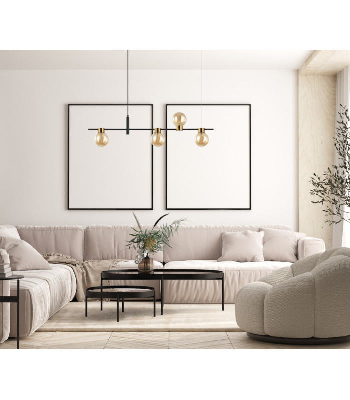 Bletter Modern 4 Light Bar Pendant Ceiling Light G9-3