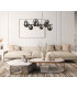 Canello Modern 10 Light Bar Pendant Ceiling Light G9-3