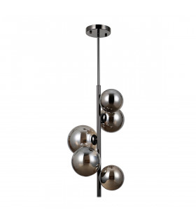 Canello Modern 5 Light Globe Pendant Ceiling Light G9-1
