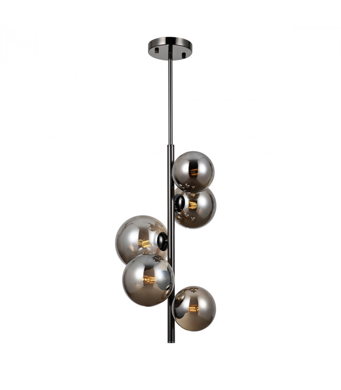 Canello Modern 5 Light Globe Pendant Ceiling Light G9-2
