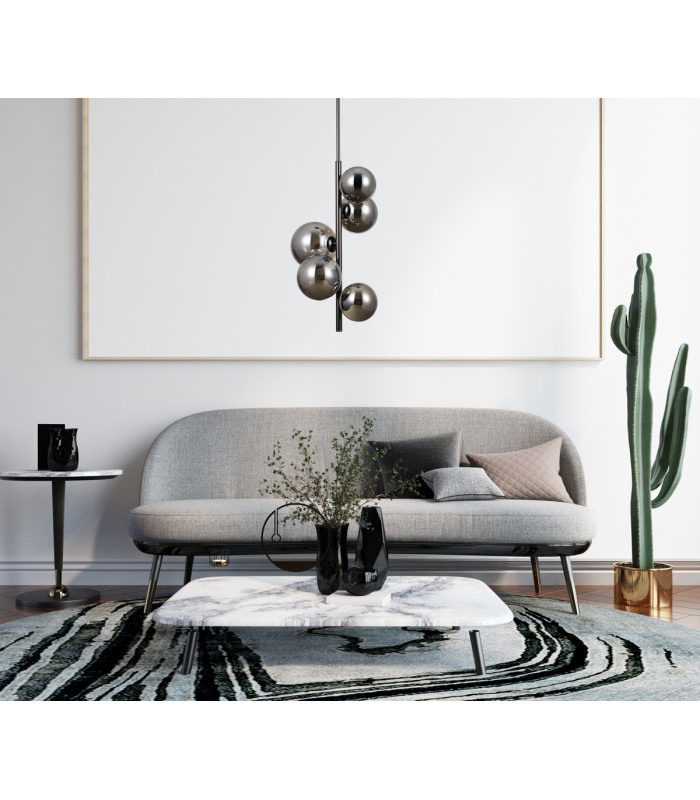 Canello Modern 5 Light Globe Pendant Ceiling Light G9-3