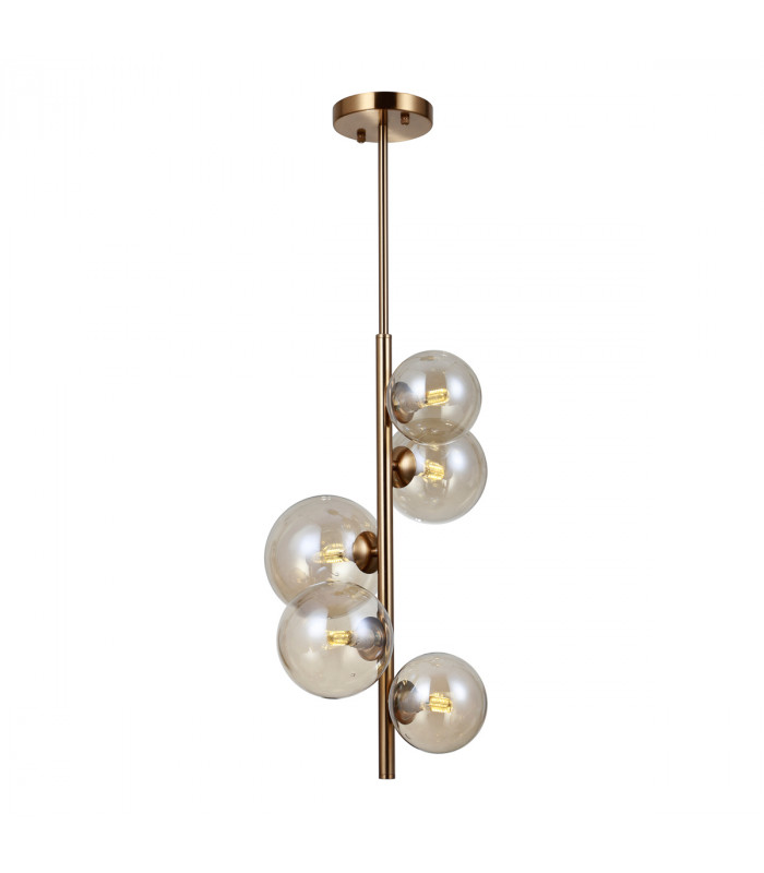 Canello Modern 5 Light Globe Pendant Ceiling Light G9-2