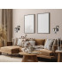 Canello Modern 3 Light Wall Lamp G9-3