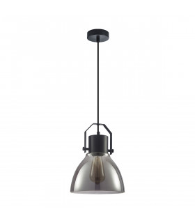 Darlena Industrial Retro 1 Light Dome Pendant Ceiling Light E27-1