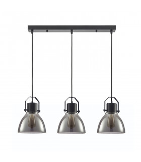 Darlena Industrial Retro 3 Light Bar Pendant Ceiling Light E27-1