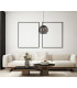 Hilo Modern 1 Light Wire Frame Pendant Ceiling Light E27-3