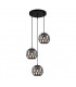 Hilo Modern 3 Light Cluster Pendant Ceiling Light E27-1