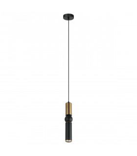 Isidora Modern 1 Light Slim Pendant Ceiling Light GU10-1