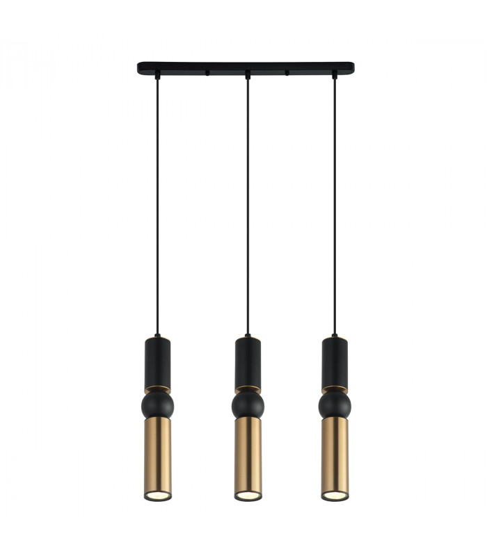 Isidora Modern 3 Light Bar Pendant Ceiling Light GU10-1