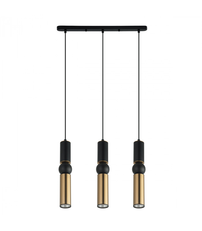 Isidora Modern 3 Light Bar Pendant Ceiling Light GU10-2