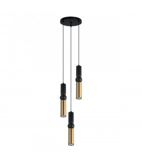 Isidora Modern 3 Light Cluster Pendant Ceiling Light GU10-1