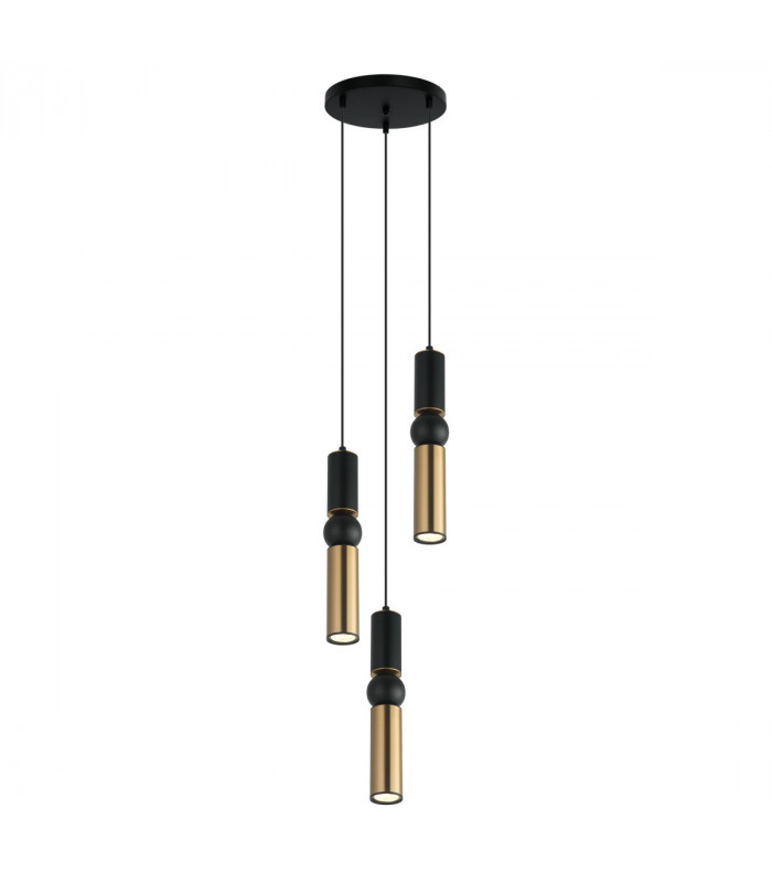 Isidora Modern 3 Light Cluster Pendant Ceiling Light GU10-2