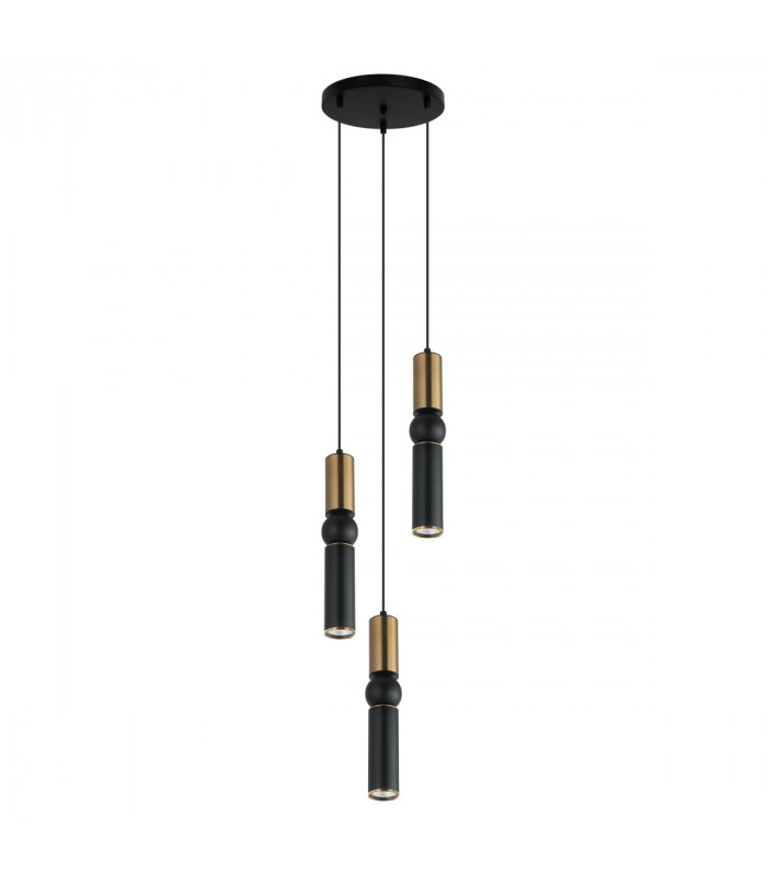 Isidora Modern 3 Light Cluster Pendant Ceiling Light GU10-1