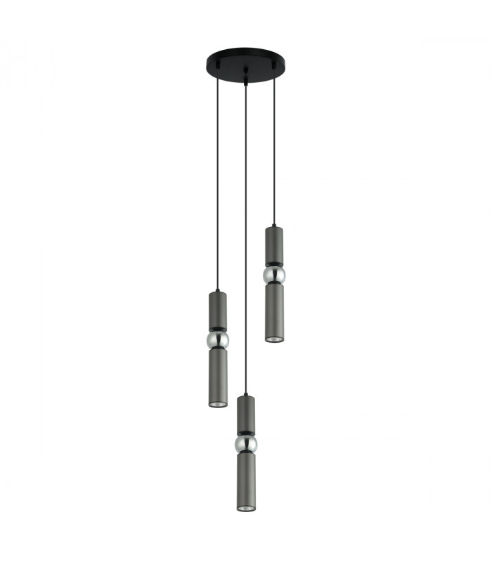 Isidora Modern 3 Light Cluster Pendant Ceiling Light GU10-1