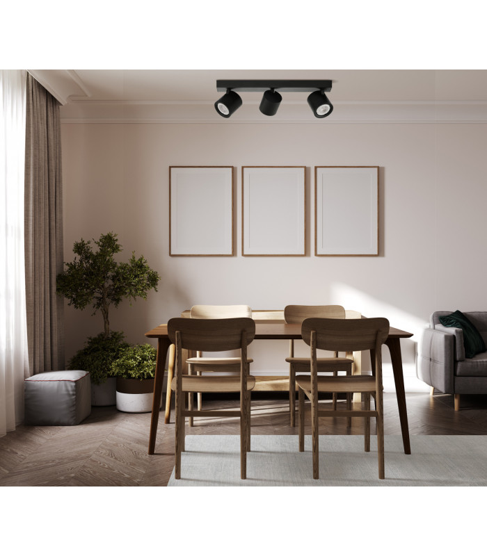 Karlota Modern Ceiling Spotlight Bar GU10-3