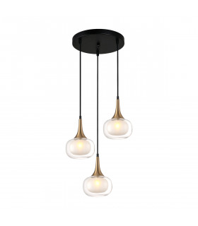 Konila Modern 3 Light Cluster Pendant Ceiling Light G9-1