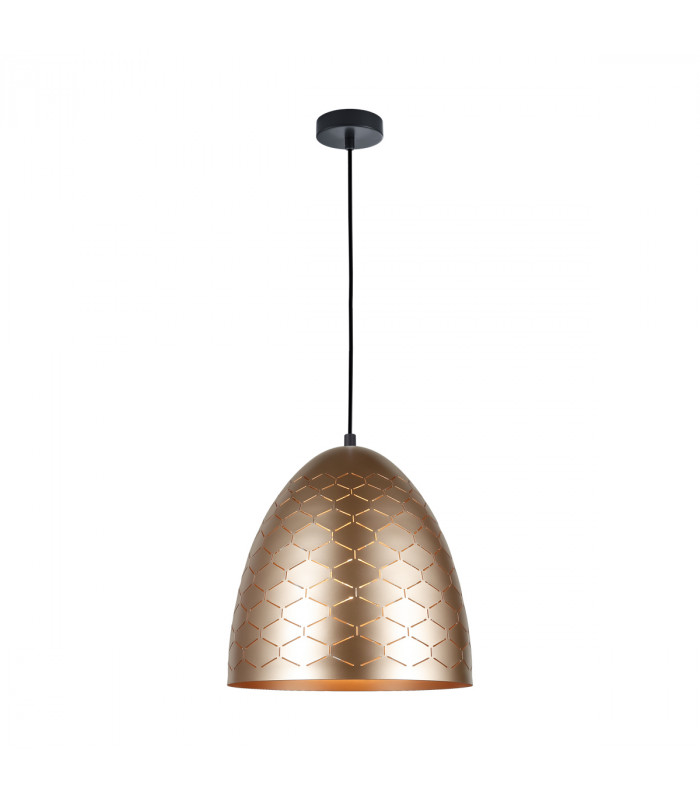 Leilani Modern 1 Light Dome Pendant Ceiling Light E27-1