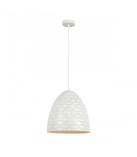 Leilani Modern 1 Light Dome Pendant Ceiling Light E27-1