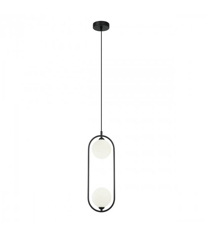 Lupus Modern 2 Light Globe Pendant Ceiling Light G9-2