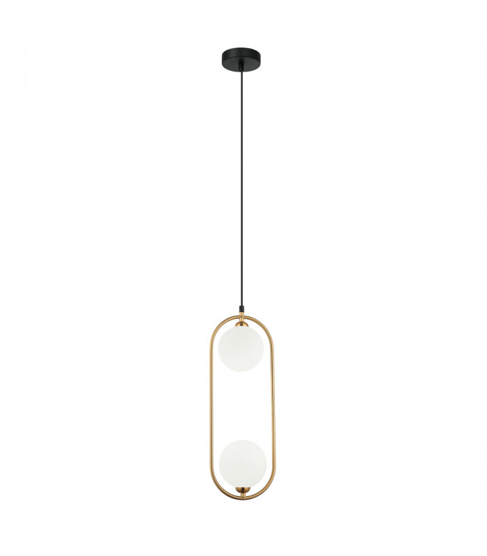 Lupus Modern 2 Light Globe Pendant Ceiling Light G9-2