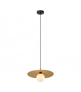 Malor Modern 1 Light Dome Pendant Ceiling Light G9-1