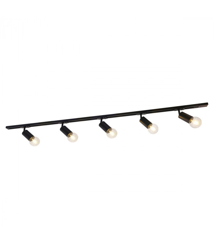 Marvi Modern 5 Light Ceiling Spotlight Bar E27-1