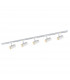 Marvi Modern 5 Light Ceiling Spotlight Bar GU10-1