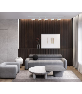 Marvi Modern 5 Light Ceiling Spotlight Bar GU10-3