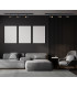 Marvi Modern 3 Light Ceiling Spotlight Bar GU10-3