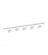 Marvi Modern 5 Light Ceiling Spotlight Bar GU10-1